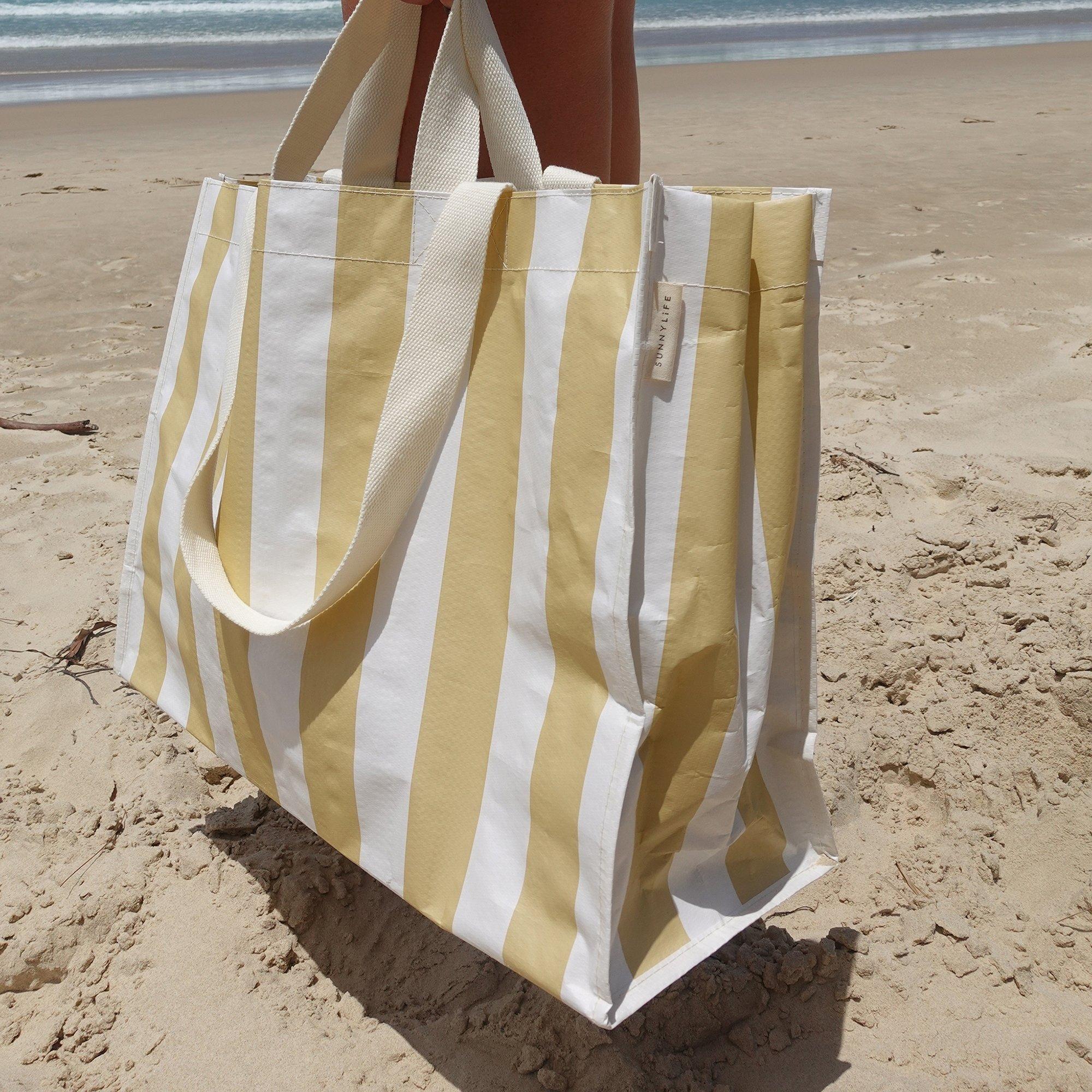 Carryall Beach Bag: Butternut image number 3