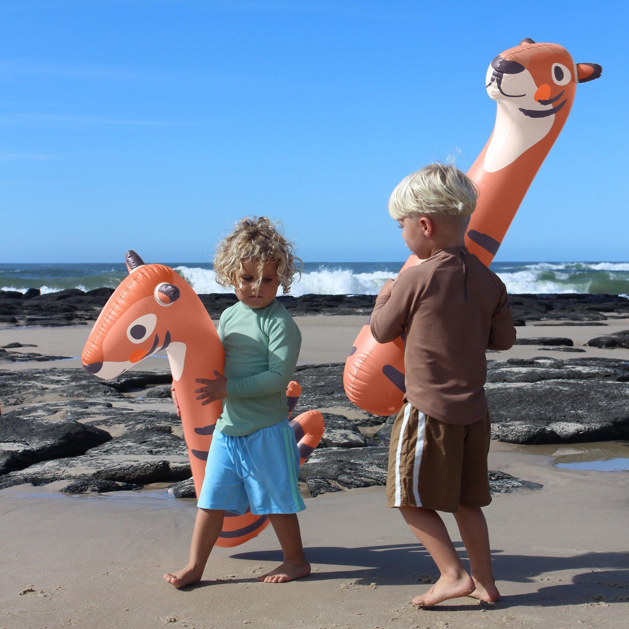 Kids Inflatable Noodle: Tino the Tiger Clay - 2pk image number 2