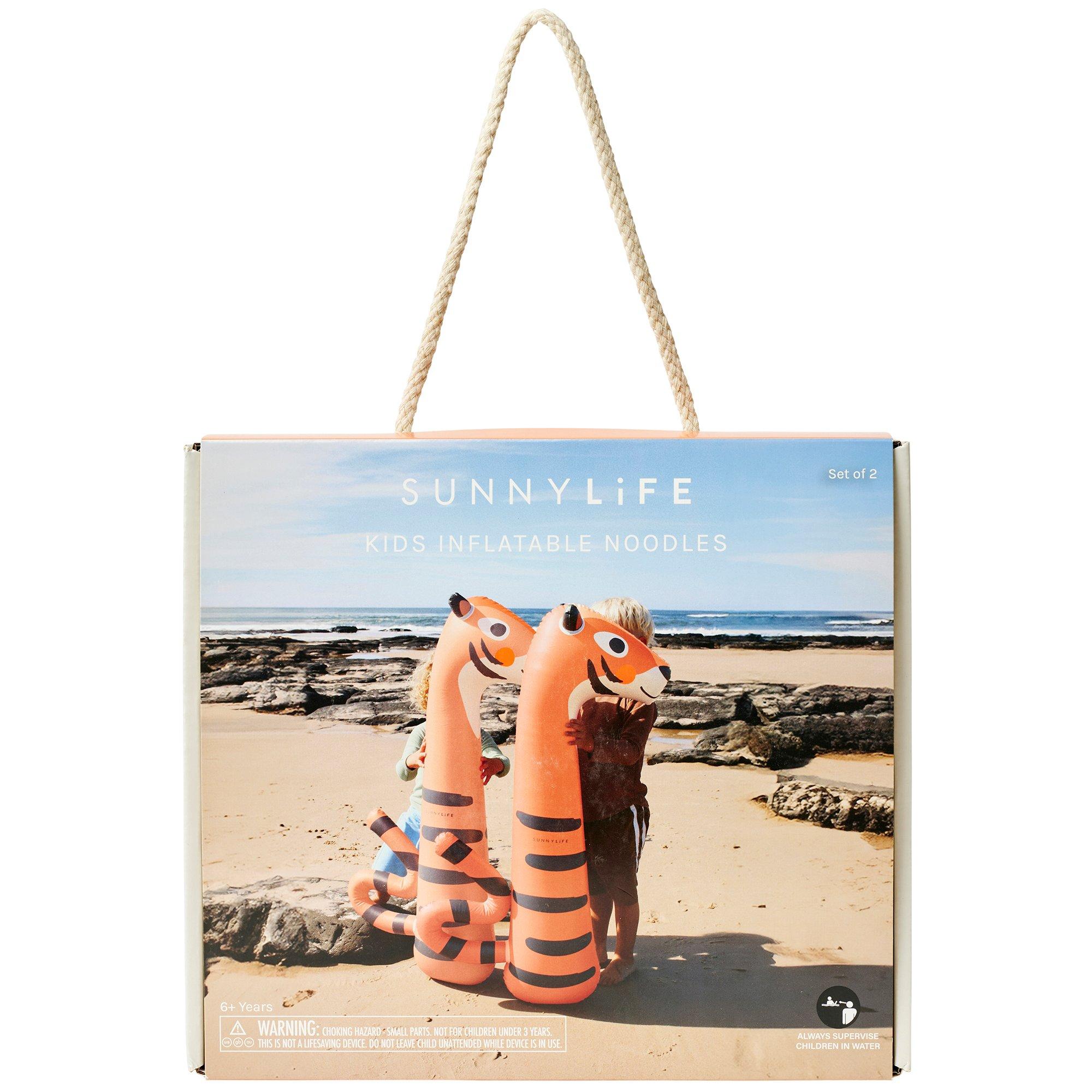 Kids Inflatable Noodle: Tino the Tiger Clay - 2pk image number 1