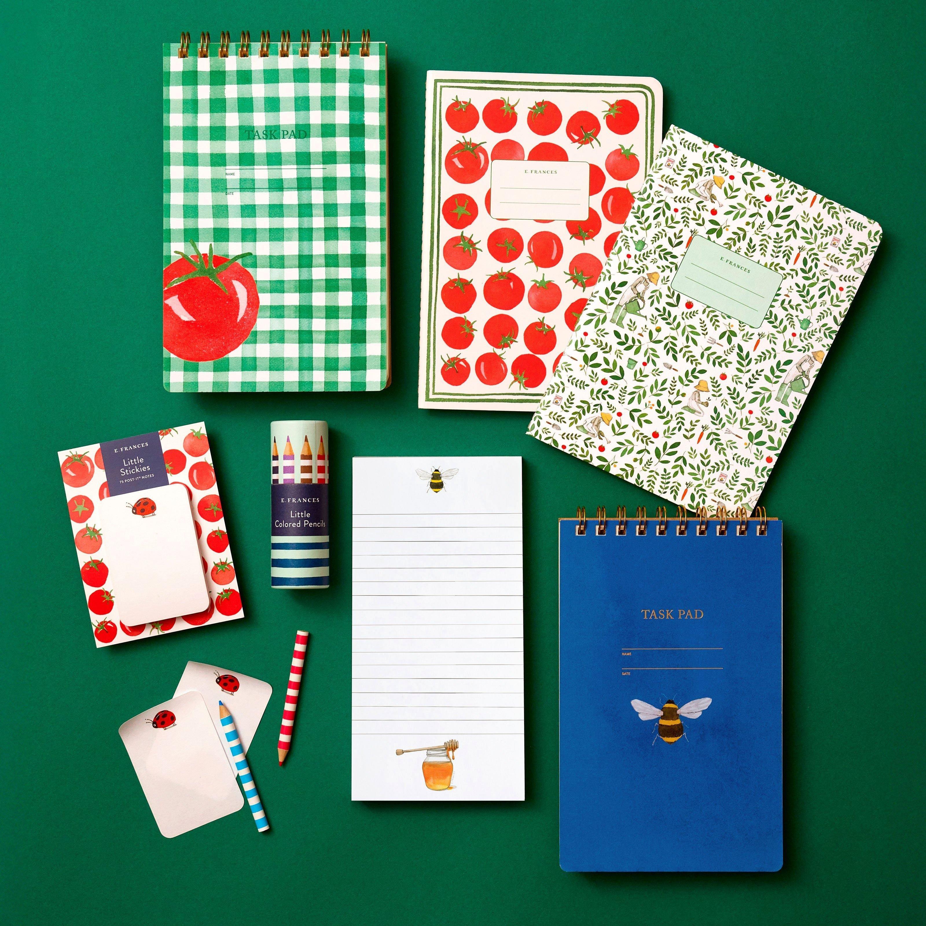 Tomato Green Gingham Task Pad image number 4