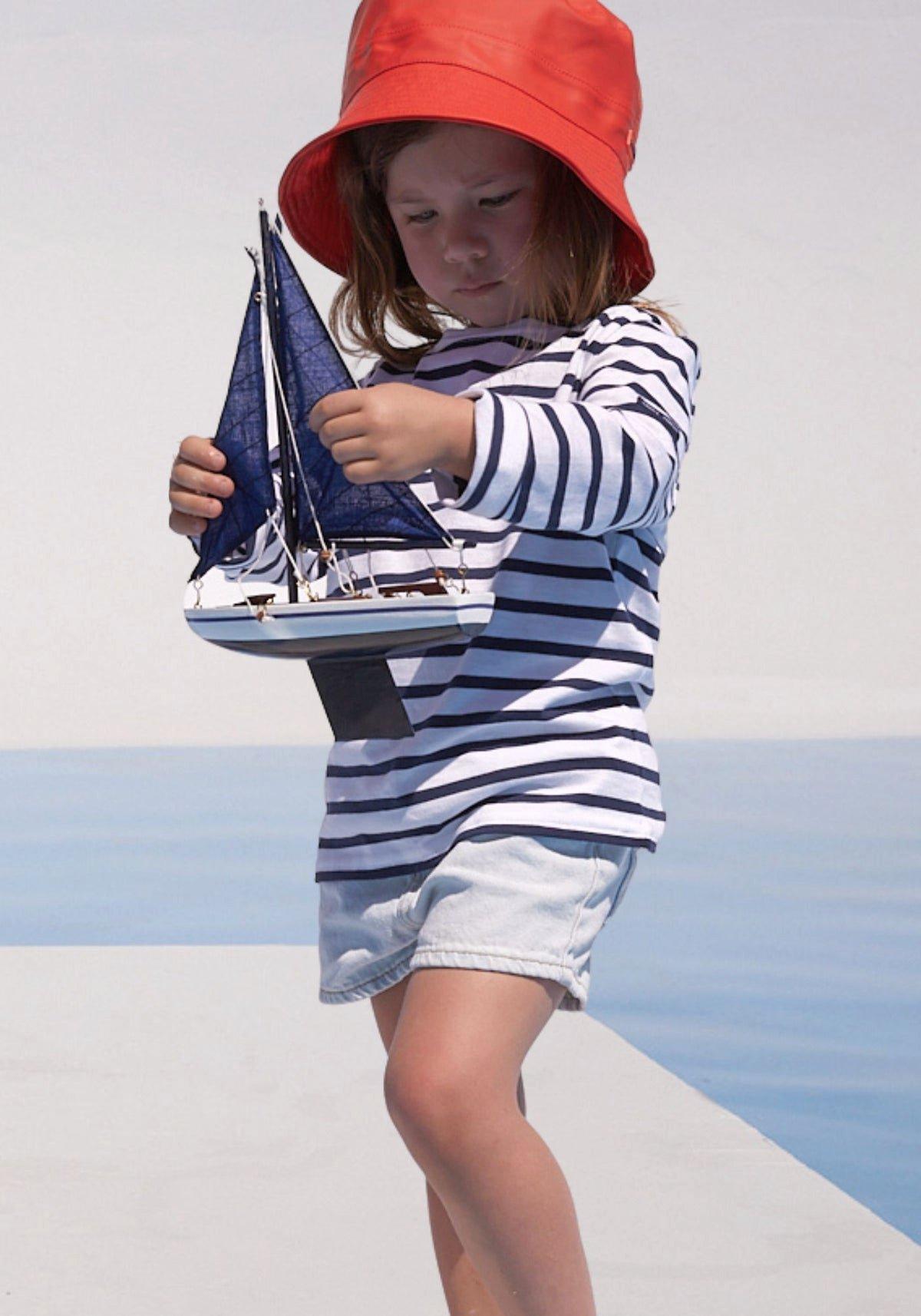 Minquiers Kids Breton Shirt image number 2