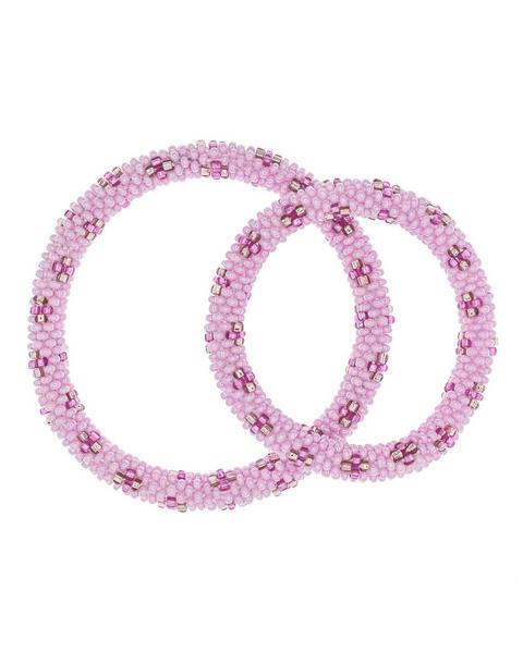 Mommy & Me Roll-On® Bracelets - Orchid