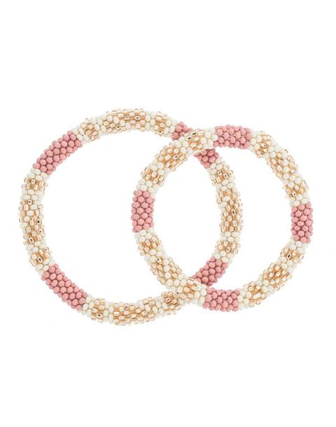 Mommy & Me Roll-On® Bracelets - Desert Rose