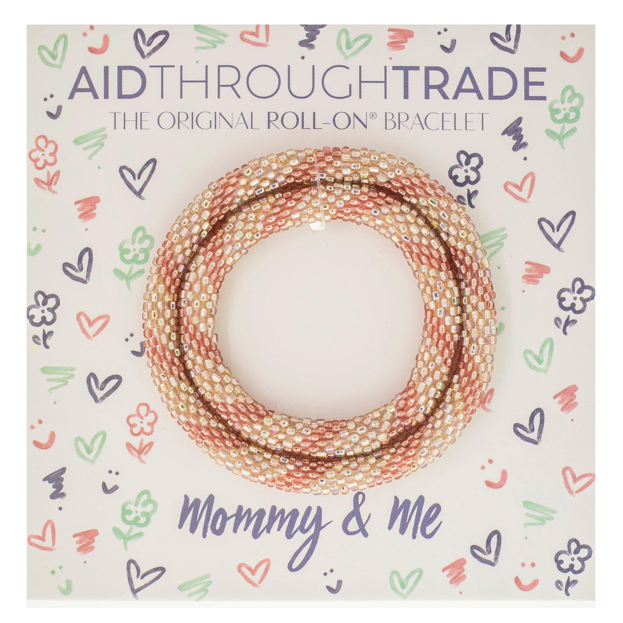 Mommy & Me Roll-On&reg; Bracelets - Glitter image number 1