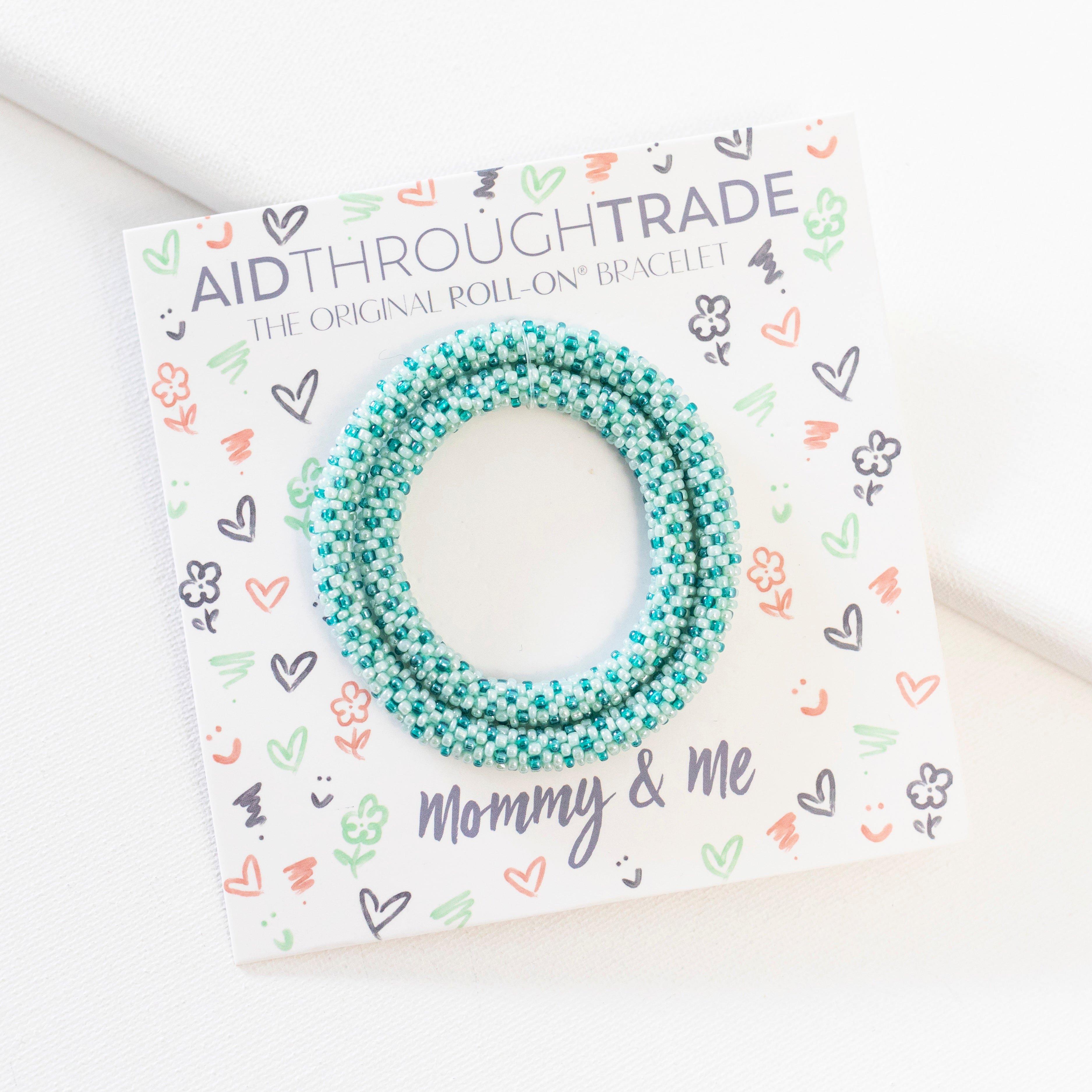 Mommy & Me Roll-On&reg; Bracelets - Mint Chip image number 3