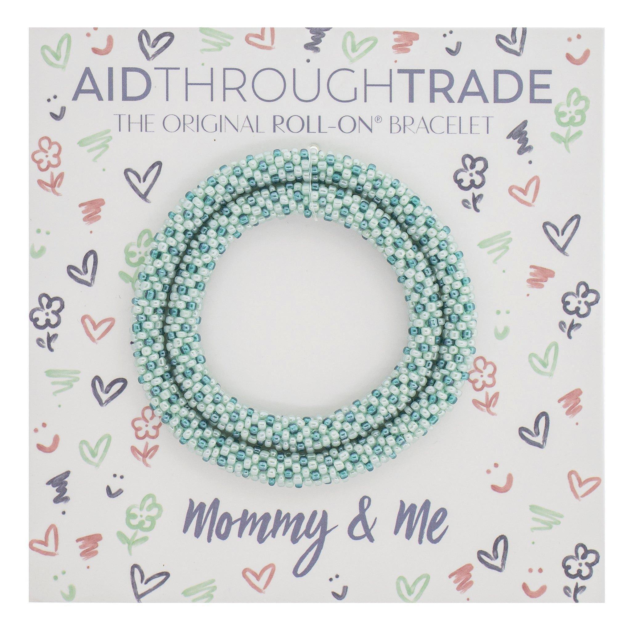 Mommy & Me Roll-On&reg; Bracelets - Mint Chip image number 1