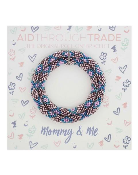 Mommy & Me Roll-On® Bracelets - Mermaid