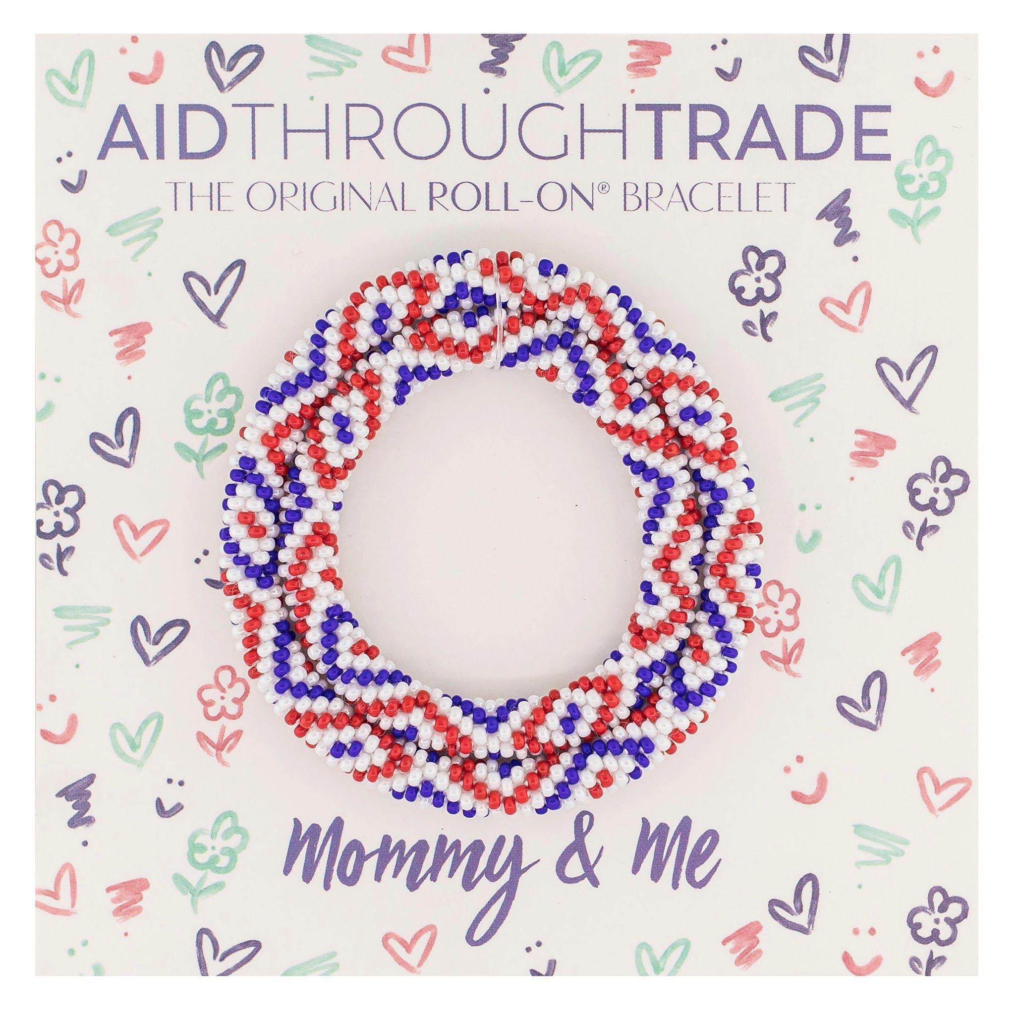 Mommy & Me Roll-On&reg; Bracelets - Americana image number 1