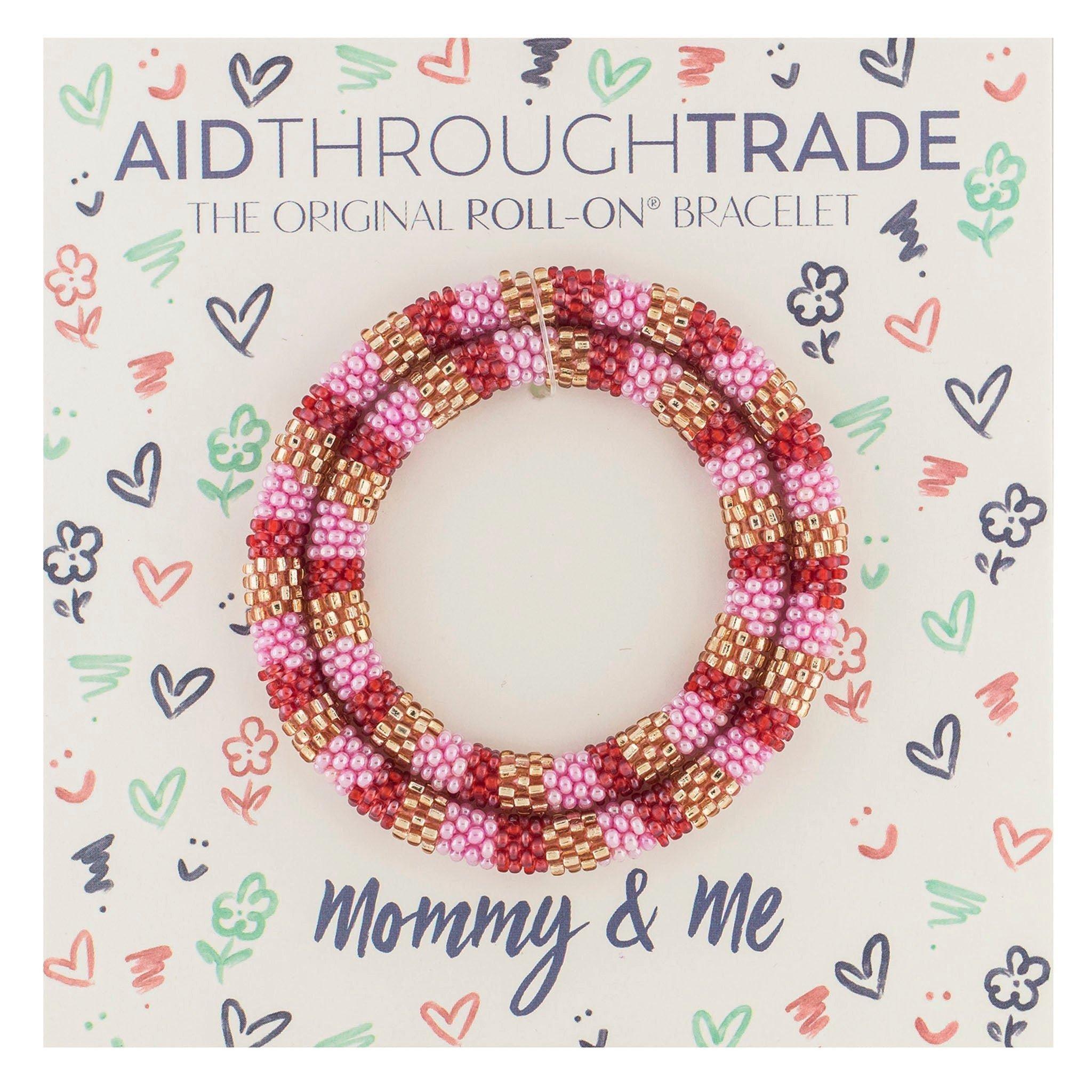 Mommy & Me Roll-On&reg; Bracelets - Hibiscus image number 1