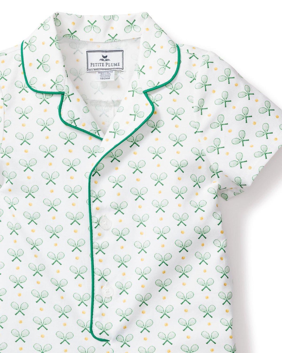 Baby's Twill Summer Romper in Match Point image number 3