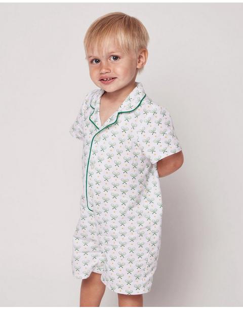 Baby's Twill Summer Romper in Match Point