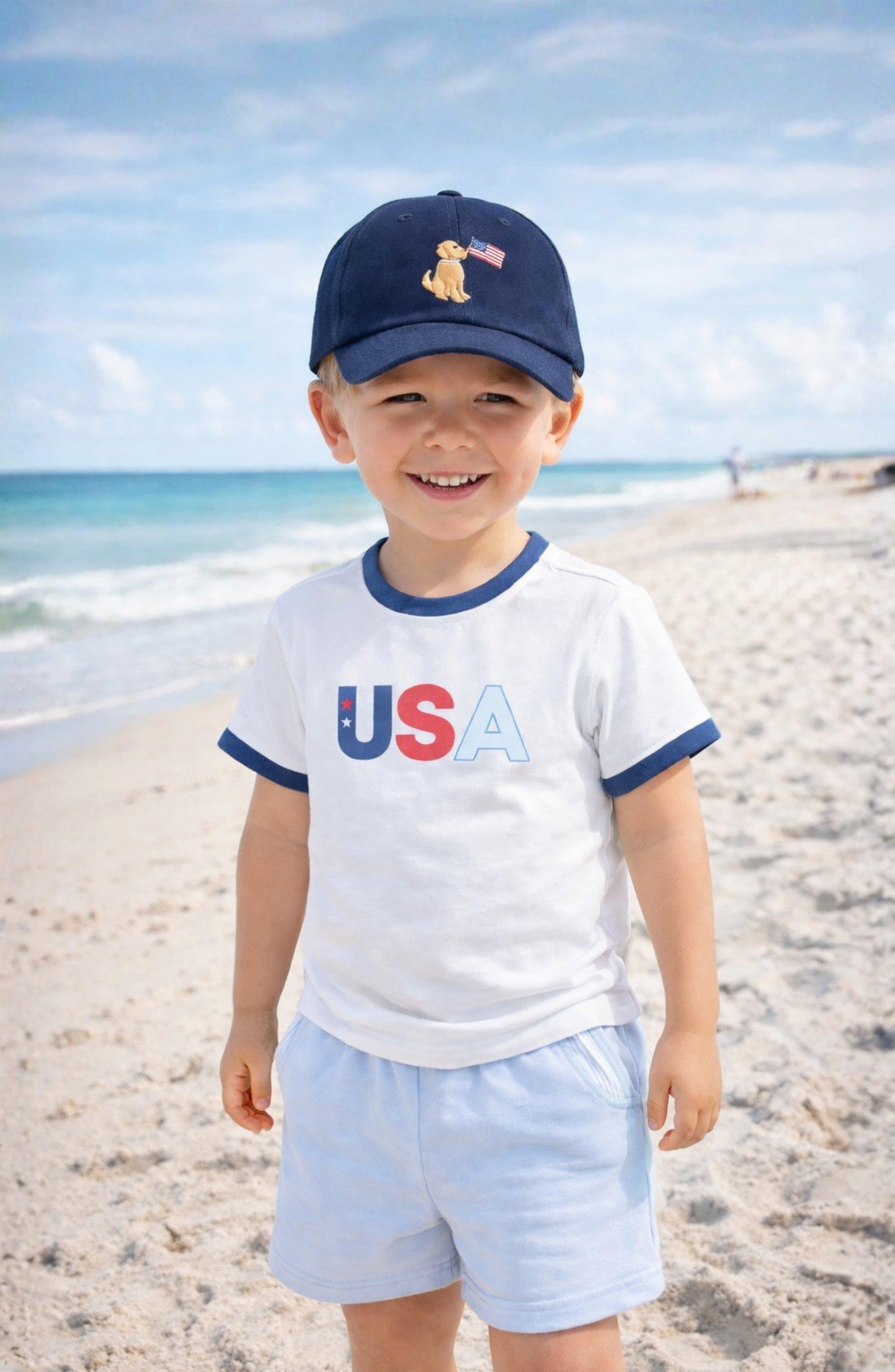American Dog Baseball Hat image number 1