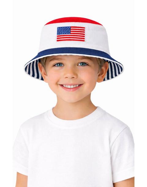 American Flag Bucket Hat