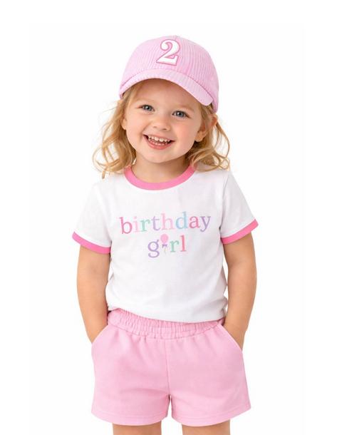 Birthday Milestone Bow Baseball Hat