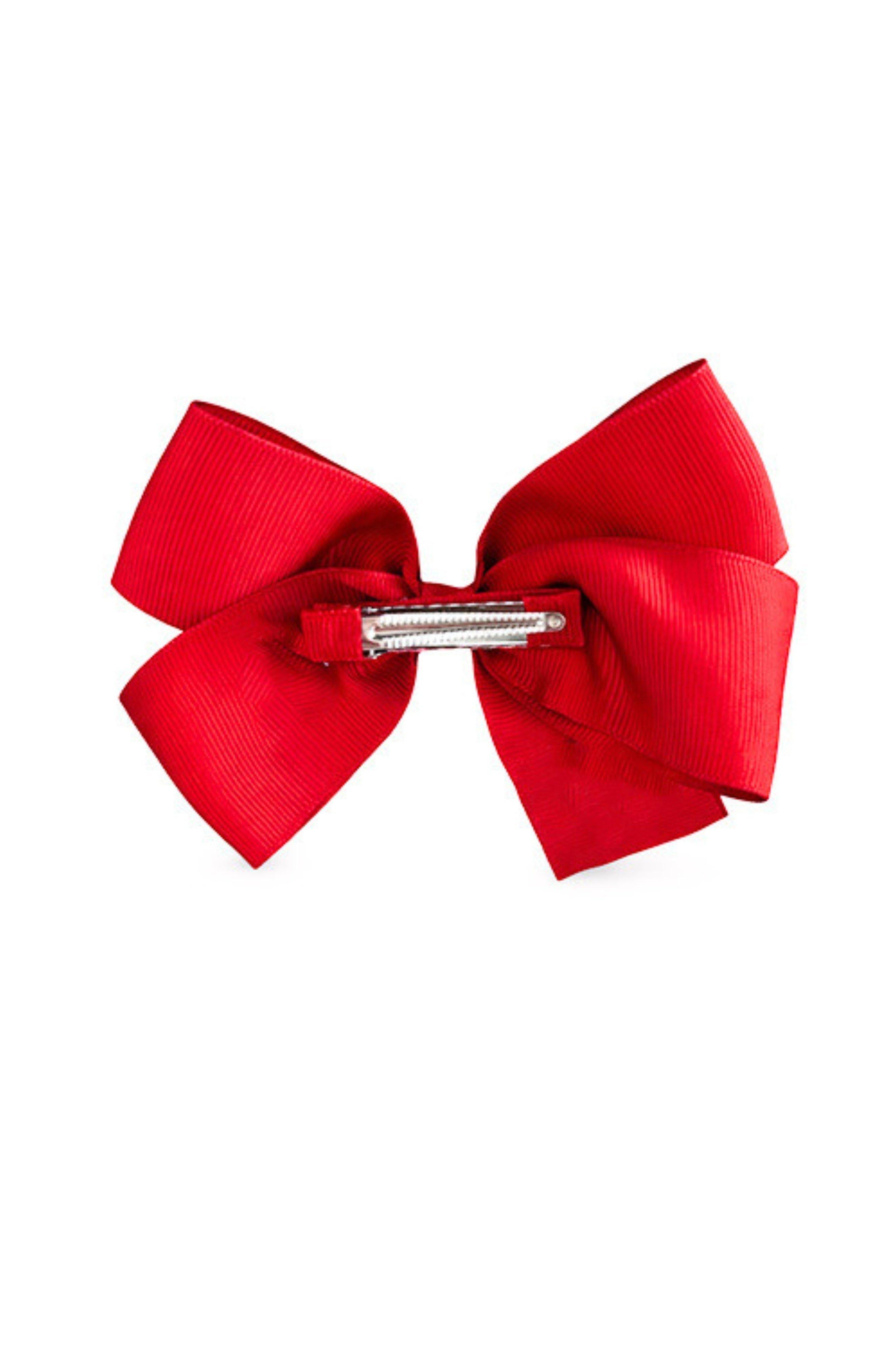 American Flag Hair Bow, Red image number 2
