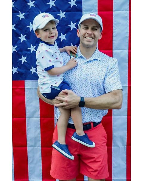 Adult American Flag Baseball Hat