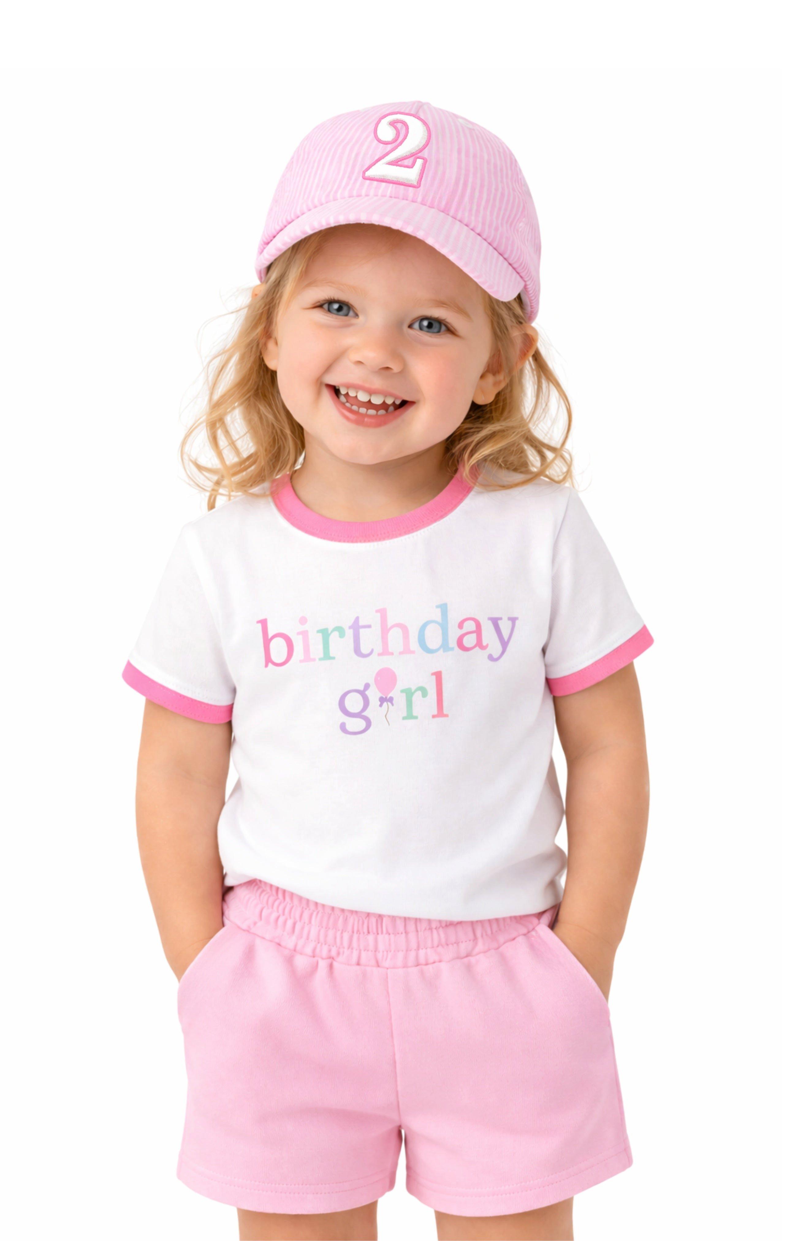 Birthday Milestone Bow Baseball Hat image number 2