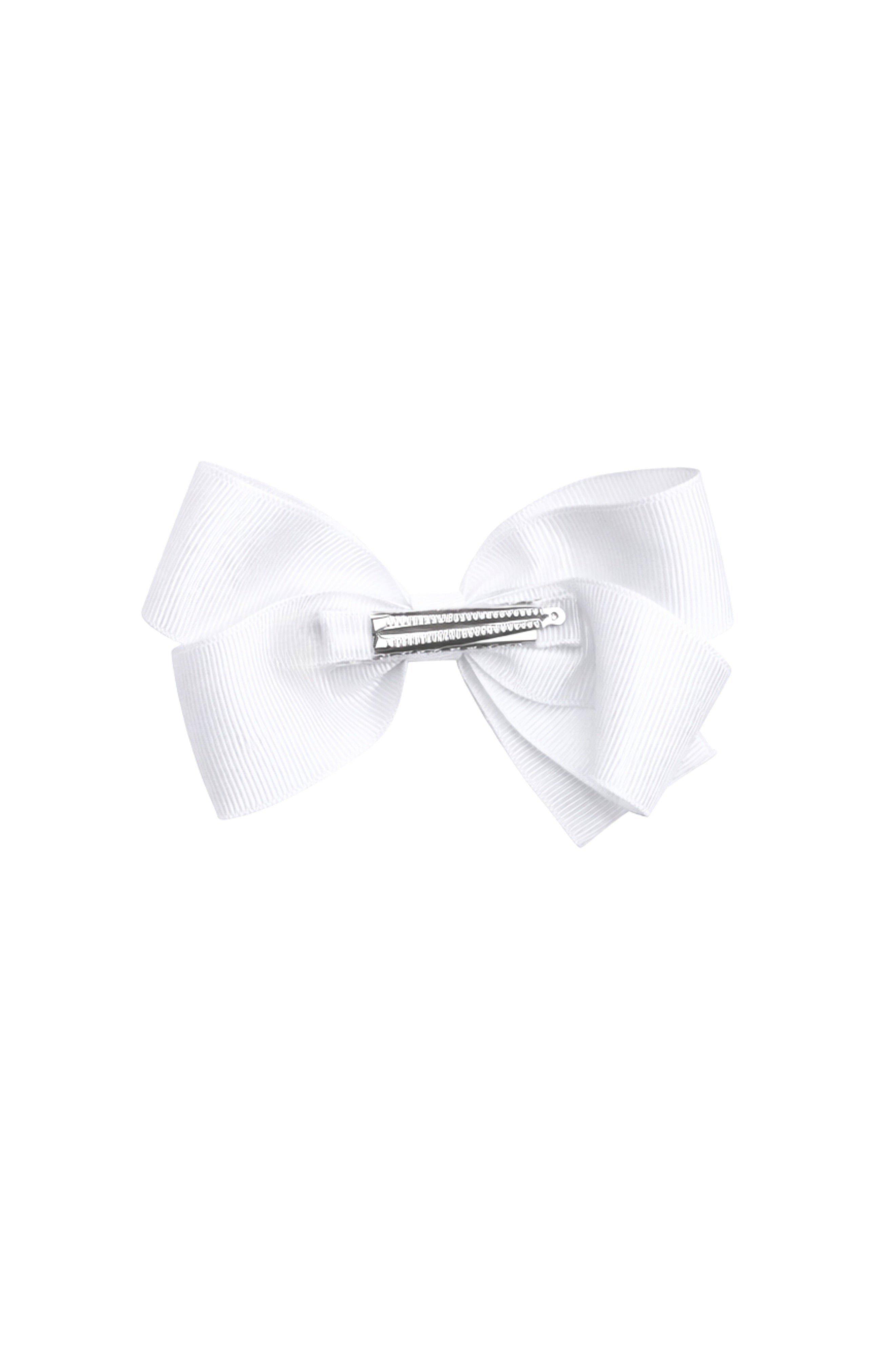 American Flag Hair Bow, White image number 2