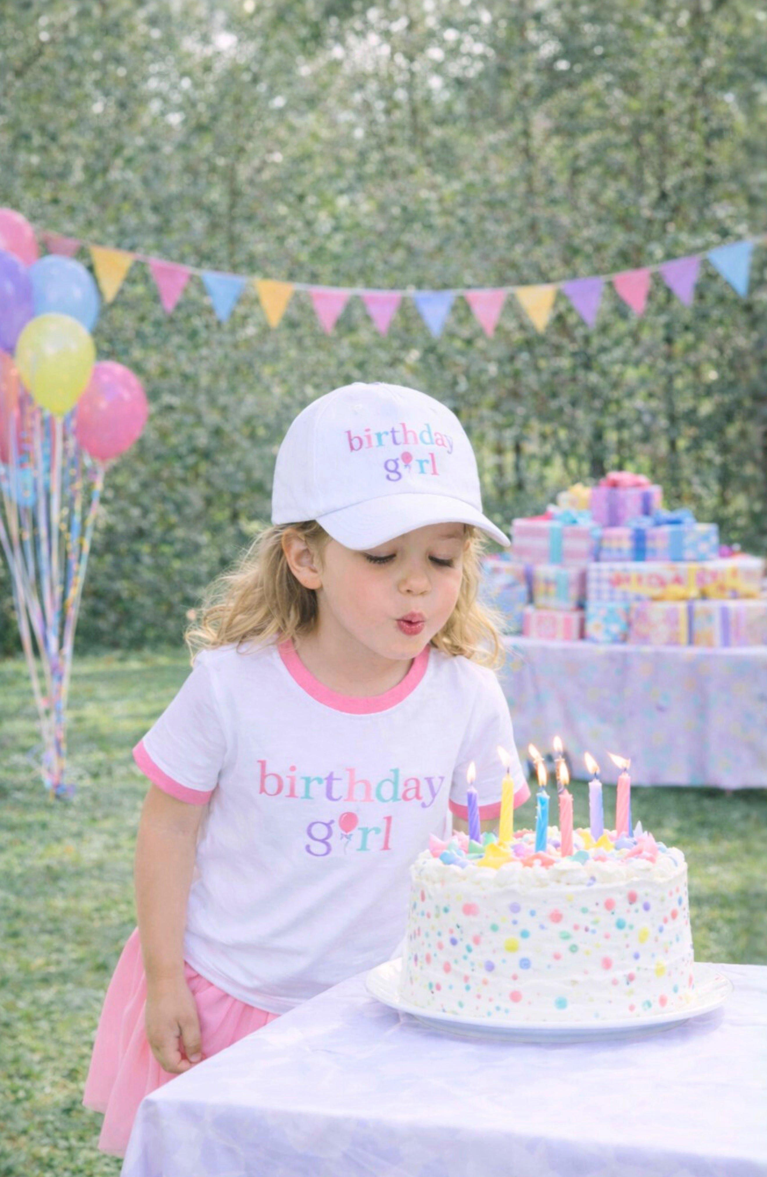 Birthday Girl Bow Baseball Hat image number 2