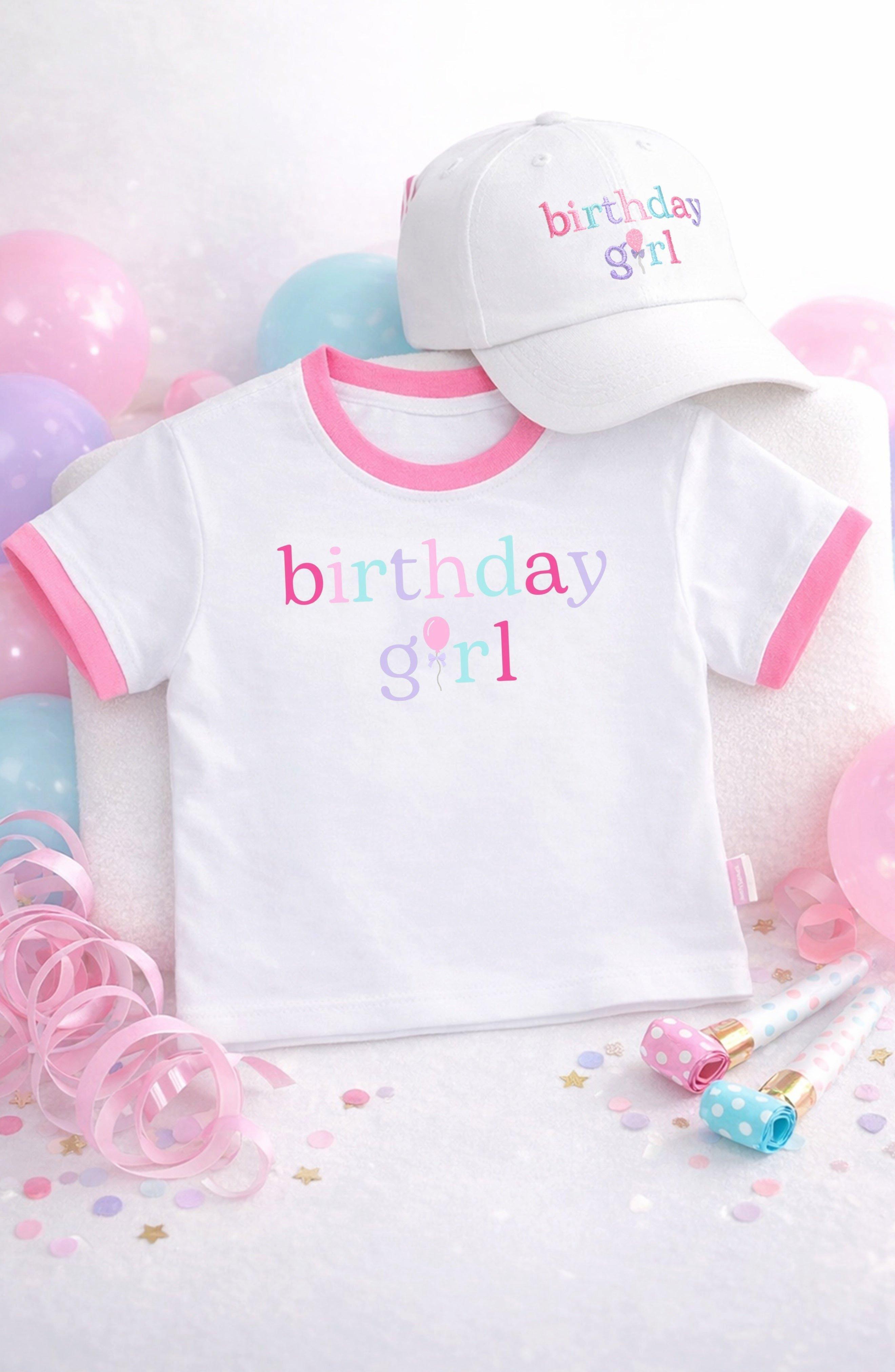 Birthday Girl Bow Baseball Hat image number 3