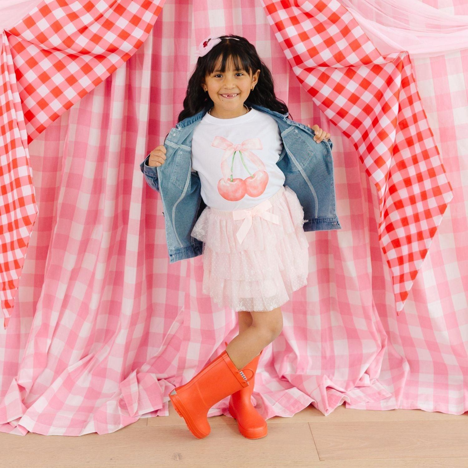 Cherry Cute Short Sleeve T-Shirt image number 3