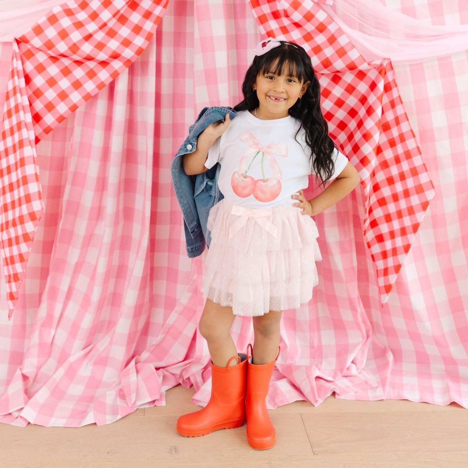Cherry Cute Short Sleeve T-Shirt image number 1