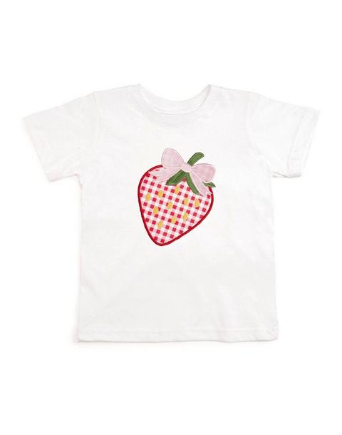 Strawberry Patchwork Short Sleeve T-Shirt