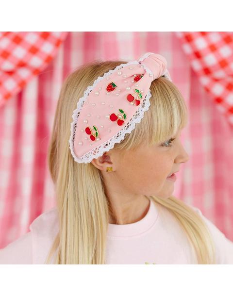 Berry Gemstone Headband