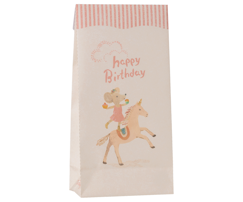 Goodie bag - Happy birthday - Unicorn, 12 pcs. image number 1