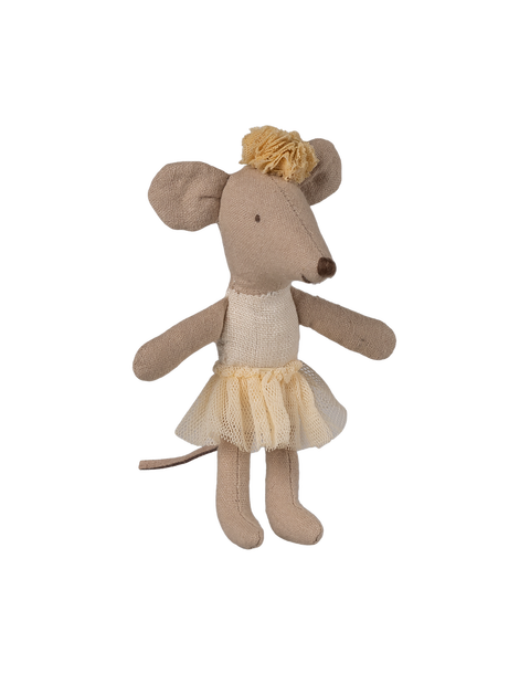 Ballerina mouse, Little sister - Off white