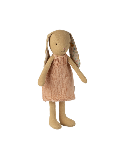 Bunny, Size 1 - Cream yellow - Knitted dress