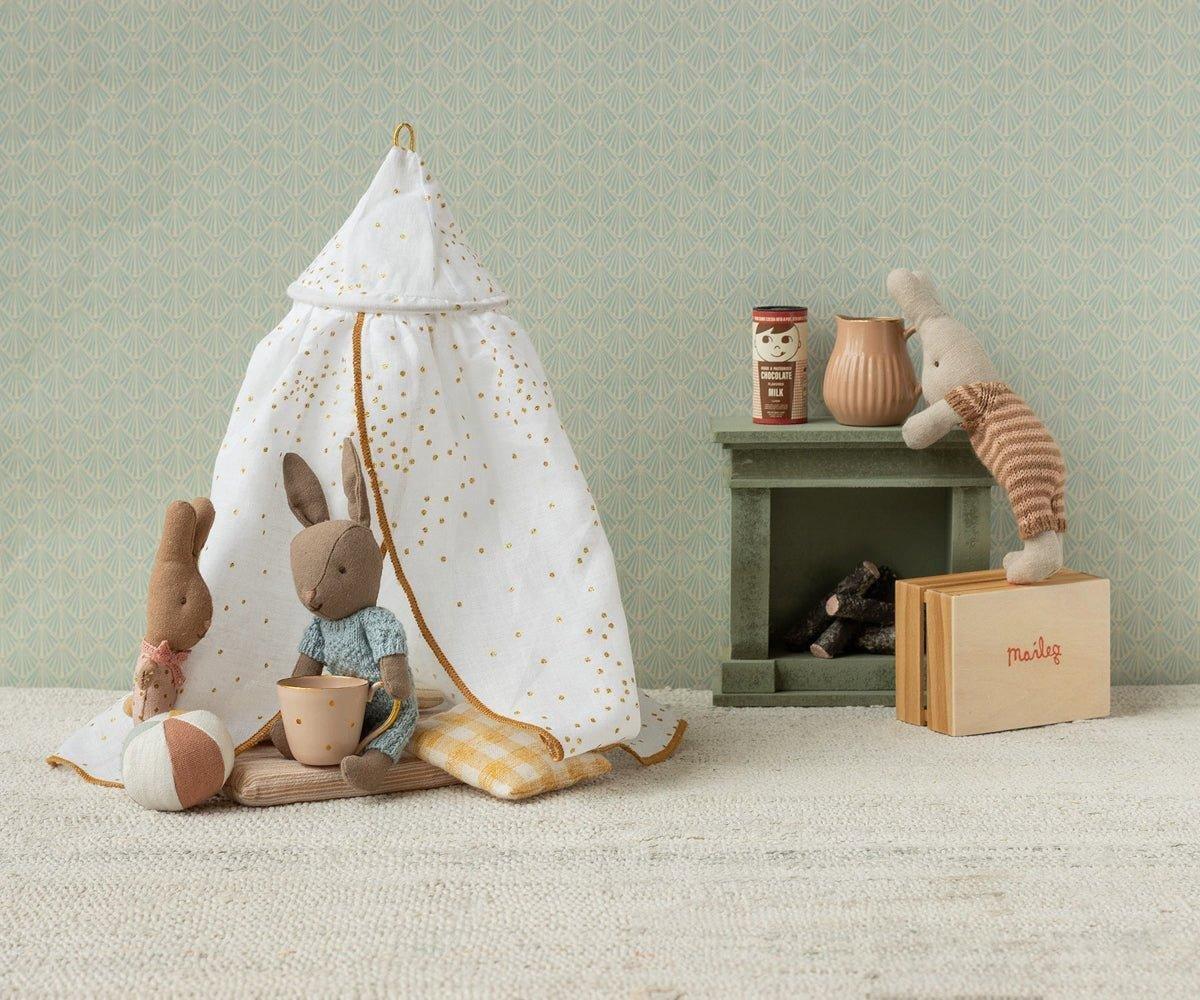 Bed canopy, Miniature - Off white image number 2