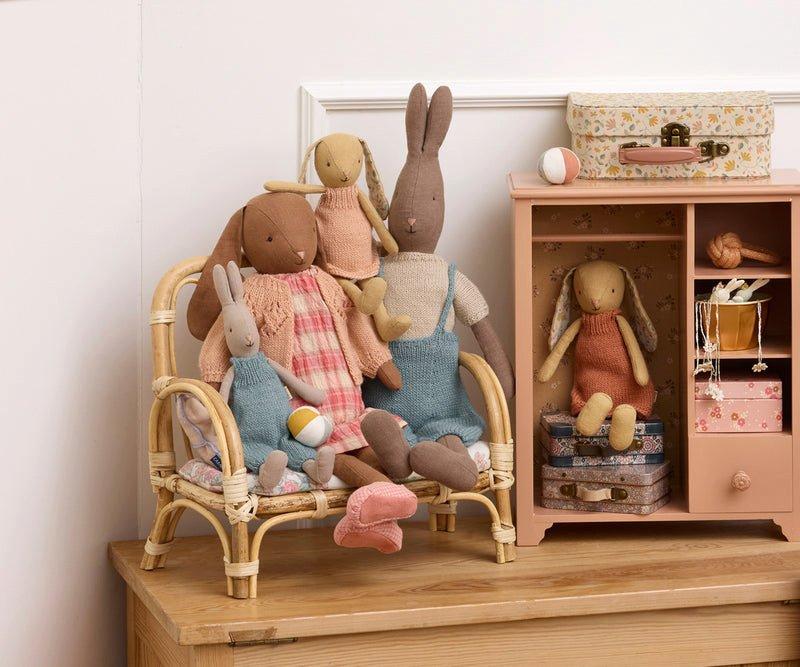 Bunny, Size 2 - Cream yellow - Knitted dress image number 1