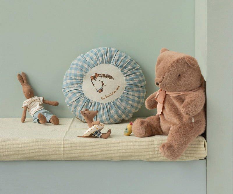 Teddy bear plush, Medium - Soft brown image number 1