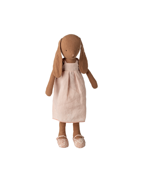Bunny, Size 3 - Chocolate brown - Dress and shoes