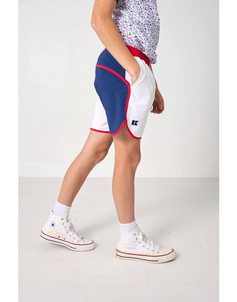 Boys Retro Super Short - Red White Navy