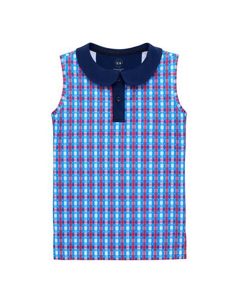 Girly Girls Tank Top- Red Gingham