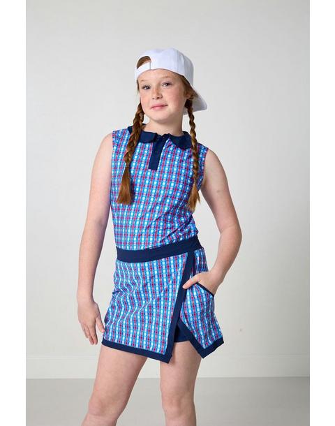 Girly Girls Tank Top- Red Gingham