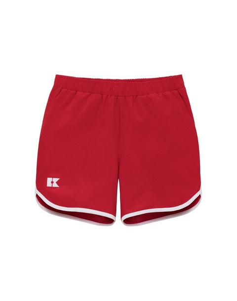Boys Retro Super Short- Red White