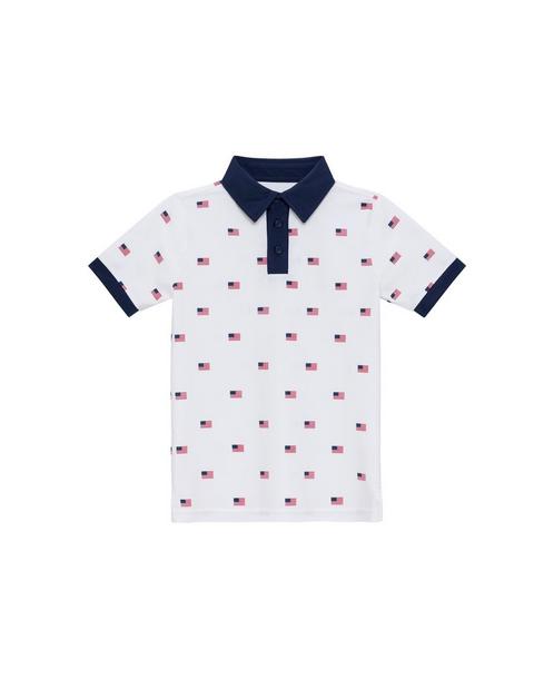 Boys Polo Shirt- Old Glory
