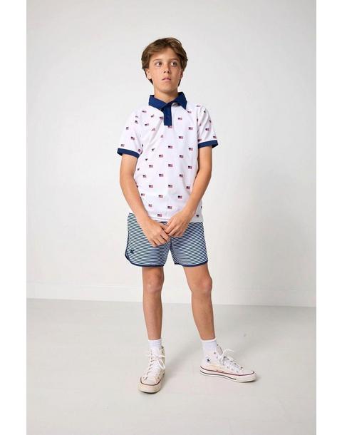 Boys Polo Shirt- Old Glory