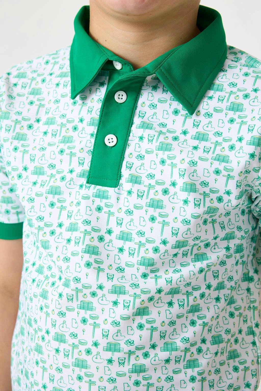 Boys Polo Shirt - Golf  Print image number 2