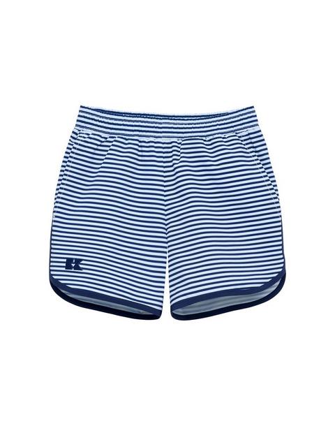 Boys Retro Super Short - Navy Stripe