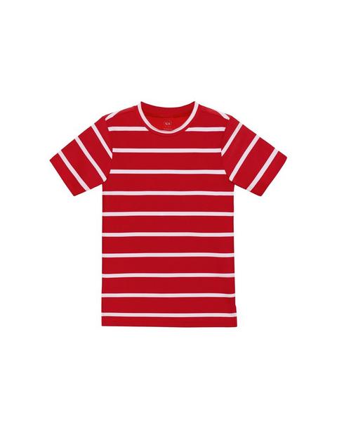 Boys Practice Tee Shirt- Red White
