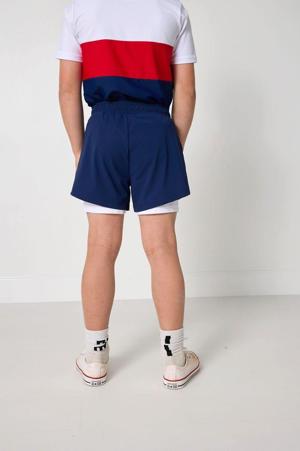 Boys Running Short- Navy image number 2