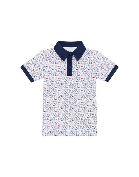 Boys Polo Shirt- Baseball