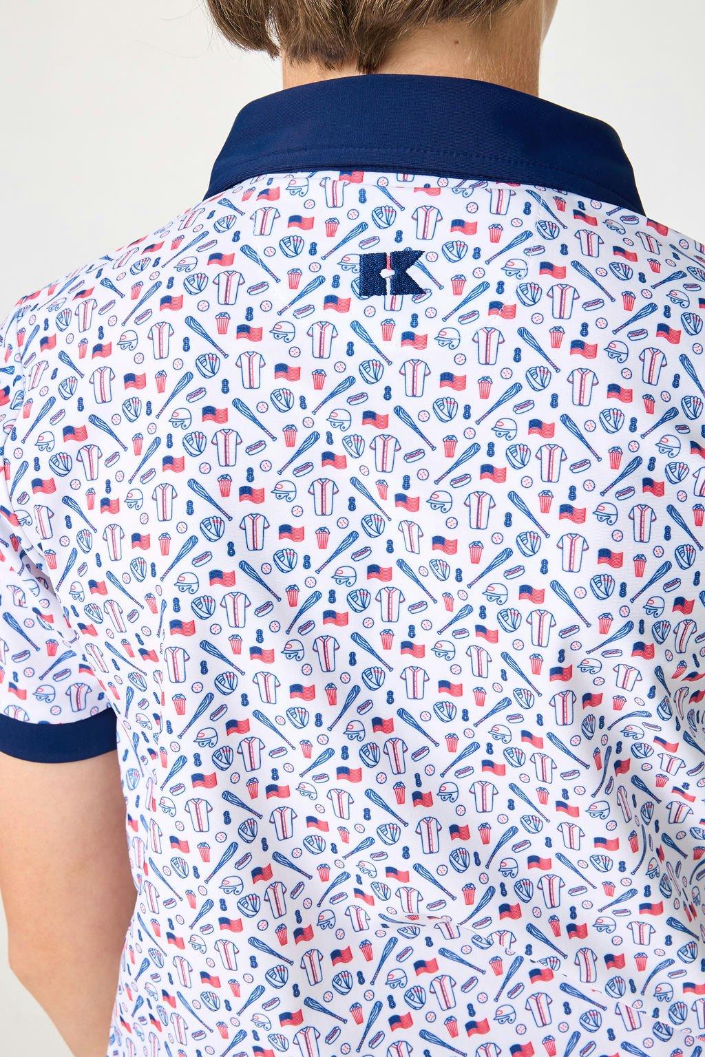 Boys Polo Shirt- Baseball image number 3