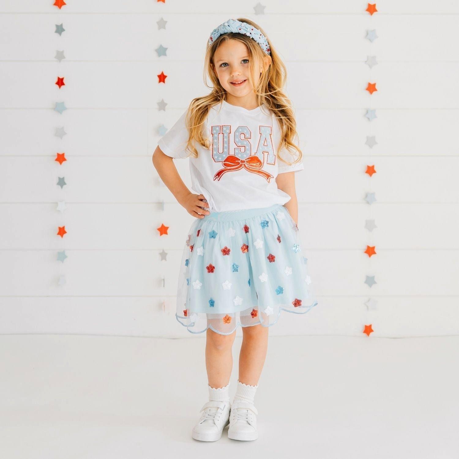 USA Sequin Stars Tutu image number 1