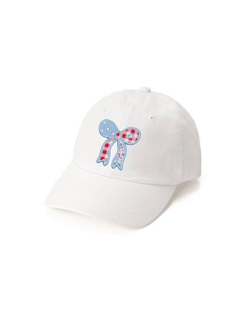 Patchwork Bow Patch Patch Baseball Hat