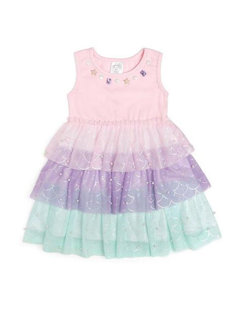 Mermaid Pearl Tank Tutu Dress